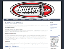 Tablet Screenshot of cpbulletpistons.com